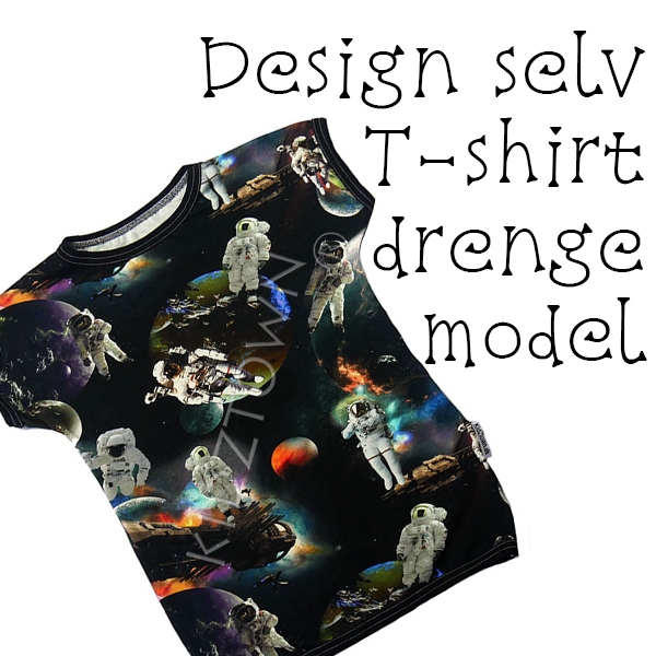 Design selv T-shirt model KidzTown