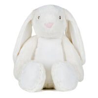 Kanin bamse med personlig broderi