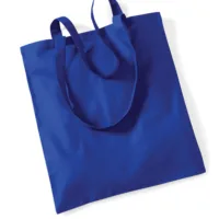 Mulepose med navnebogstave royal blue